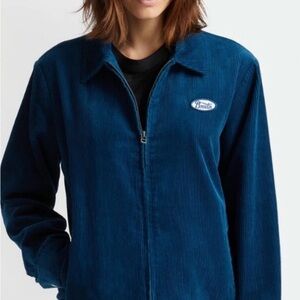 Brixton Blue Corduroy Jacket